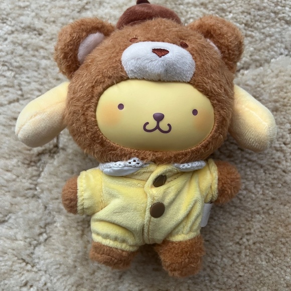 Pompompurin Sanrio Characters Latte Baby Open Blind Box Keychain Top Toy - Picture 3 of 6